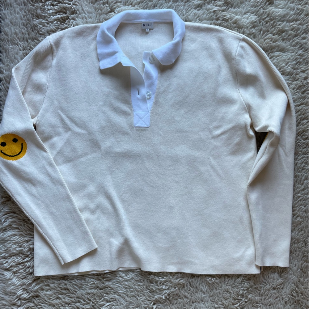 Kule The Fellini Sweater in Cream